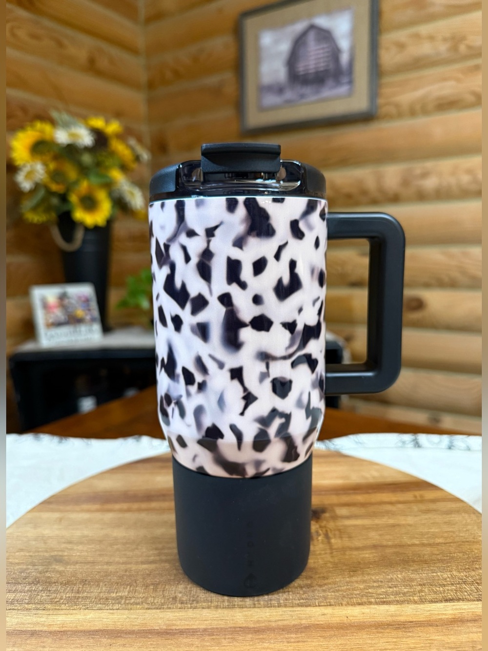 BLONDE TORTOISE HydroJug 20oz Coffee Traveler Tumbler • Ceramic Lined